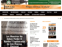 Tablet Screenshot of impulsoinformativo.net